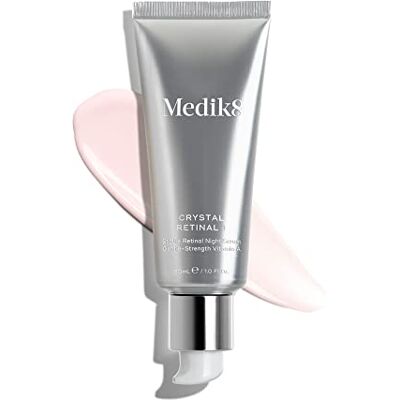 Medik8 Crystal Retinal 1 Age-Defying Retinal Night Serum Verbetert het uiterlijk van rimpels 0,01% retinale zetmeel 11 keer sneller dan retinol voor nieuwe gebruikers van Medik8 Crystal Retinal 1 Age-Defying Retinal Night Serum Verbetert het uiterlijk van rimpels 0,01% retinale zetmeel 11 keer sneller dan retinol voor nieuwe gebruikers van