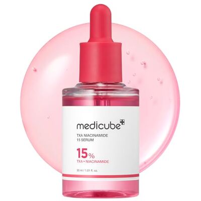 medicube Duo Gezichtsverzorging, serum en capsulecrème, voor lichte teint en uniforme huid, TXA Niacinamide Serum 15 medicube Duo Gezichtsverzorging, serum en capsulecrème, voor lichte teint en uniforme huid, TXA Niacinamide Serum 15