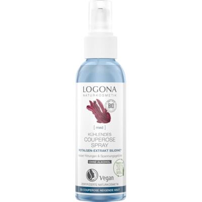 LOGONA Naturkosmetik Biologische verfrissende spray voor de huid met exclusieve Silidine® werkzame stof, verfrist en verlicht spanningsgevoelens, alcoholvrij, natuurlijk en LOGONA Naturkosmetik Biologische verfrissende spray voor de huid met exclusieve Silidine® werkzame stof, verfrist en verlicht spanningsgevoelens, alcoholvrij, natuurlijk en