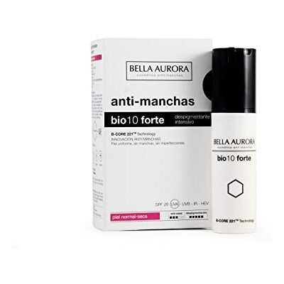 BELLA AURORA Intensieve anti-vlekkenbehandeling, normale tot droge huid, 30 ml, SPF 20, anti-aging crème, depigmentatie van de gezichtshuid, Bio10 Forte BELLA AURORA Intensieve anti-vlekkenbehandeling, normale tot droge huid, 30 ml, SPF 20, anti-aging crème, depigmentatie van de gezichtshuid, Bio10 Forte