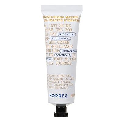 KORRES Athenian Grooming Matterende vochtinbrengende crème, vermindert poriën en mat, lichte textuur voor aangenaam vocht, siliconenvrij en parabenenvrij, veganistisch, 50 ml KORRES Athenian Grooming Matterende vochtinbrengende crème, vermindert poriën en mat, lichte textuur voor aangenaam vocht, siliconenvrij en parabenenvrij, veganistisch, 50 ml