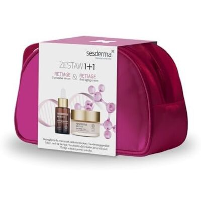 SESDERMA Reti Age crème + serum set – anti-aging verzorging voor rijpe huid crème 50 ml + serum 30 ml SESDERMA Reti Age crème + serum set – anti-aging verzorging voor rijpe huid crème 50 ml + serum 30 ml