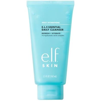 e.l.f. e.l.f SKIN Holy Hydration! Clean Freak dagelijkse reiniger. Milde, hydraterende gezichtsreinigingsgel met hyaluronzuur, veganistisch en dierproefvrij, 163 ml e.l.f. e.l.f SKIN Holy Hydration! Clean Freak dagelijkse reiniger. Milde, hydraterende gezichtsreinigingsgel met hyaluronzuur, veganistisch en dierproefvrij, 163 ml