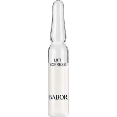 BABOR Lift Express anti-veroudering serum ampullen voor het gezicht, onmiddellijk anti-rimpeleffect, veganistische formule, concentraat in ampullen, 7 x 2 ml BABOR Lift Express anti-veroudering serum ampullen voor het gezicht, onmiddellijk anti-rimpeleffect, veganistische formule, concentraat in ampullen, 7 x 2 ml