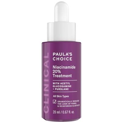 PAULA'S CHOICE Behandeling 20% niacinamide, vergrote en slappe poriën, 20 ml PAULA'S CHOICE Behandeling 20% niacinamide, vergrote en slappe poriën, 20 ml