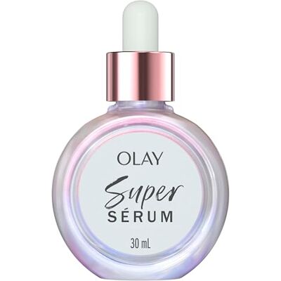 Olay Super Serum 5-in-1 voordelen, hydraterend serum, 30 ml, met vitamine C, niacinamide en vitamine E, stralende en gladde huid Olay Super Serum 5-in-1 voordelen, hydraterend serum, 30 ml, met vitamine C, niacinamide en vitamine E, stralende en gladde huid