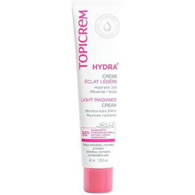 Topicrem HYDRA+ vochtinbrengende crème voor de gevoelige, normale tot gemengde huid, volwassenen en jongeren hydrateert 24 uur, wekt de glans op 40 ml Topicrem HYDRA+ vochtinbrengende crème voor de gevoelige, normale tot gemengde huid, volwassenen en jongeren hydrateert 24 uur, wekt de glans op 40 ml
