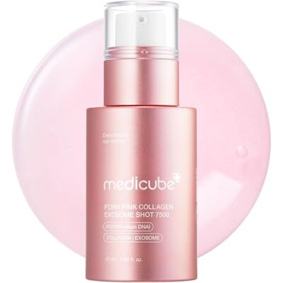 medicube PDRN Pink Collagen Exosome Shot Serum 7.500 PPM Vloeibare Booster met Exosomen, DNA Zalm PDRN & Spicules Voor poriën, textuur en onregelmatige teint medicube PDRN Pink Collagen Exosome Shot Serum 7.500 PPM Vloeibare Booster met Exosomen, DNA Zalm PDRN & Spicules Voor poriën, textuur en onregelmatige teint