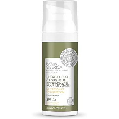 Natura Siberica Dagcrème voor droge huid, voeding en vocht Natura Siberica Dagcrème voor droge huid, voeding en vocht