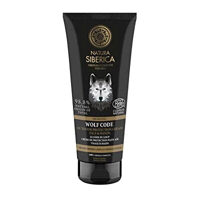 Natura Siberica 2-in-1 gezichts- en handcrème voor mannen, Le Code du Loup, 80 ml Natura Siberica 2-in-1 gezichts- en handcrème voor mannen, Le Code du Loup, 80 ml