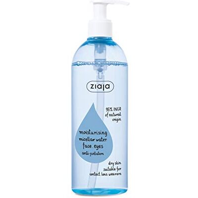 Ziaja Agua Micelar Hidratante Para Rostro Y Ojos 390 ml Ziaja Agua Micelar Hidratante Para Rostro Y Ojos 390 ml