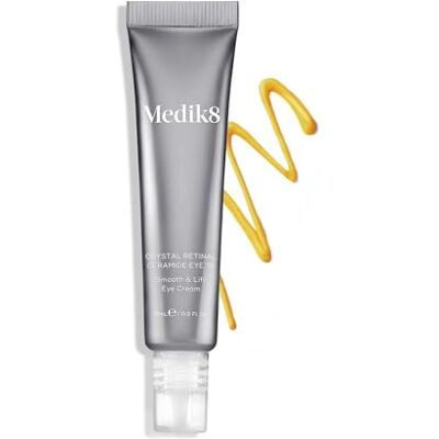 Medik8 Crystal Retinal Ceramide 10 Anti-aging en anti-rimpel oogcrème voor de ogen, glad en liftend, 0,10% retinale kracht, 11 keer sneller dan retinol voor Medik8 Crystal Retinal Ceramide 10 Anti-aging en anti-rimpel oogcrème voor de ogen, glad en liftend, 0,10% retinale kracht, 11 keer sneller dan retinol voor