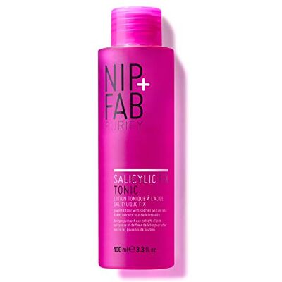 Nip+Fab Nip + Fab Salicylzuur Fix Tonic met salicylzuur tonic tegen hyperpigmentatie poriënreductie talgcontrole toverhazelaar BHA-zuur 100 ml Nip+Fab Nip + Fab Salicylzuur Fix Tonic met salicylzuur tonic tegen hyperpigmentatie poriënreductie talgcontrole toverhazelaar BHA-zuur 100 ml