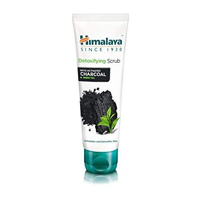 Himalaya Gezichtsscrub met actieve kool en groene thee, helpt de huid te exfoliëren en te ontgiften, voedende en hydraterende huid, geeft een frisse matte afwerking zonder glans en olie Himalaya Gezichtsscrub met actieve kool en groene thee, helpt de huid te exfoliëren en te ontgiften, voedende en hydraterende huid, geeft een frisse matte afwerking zonder glans en olie
