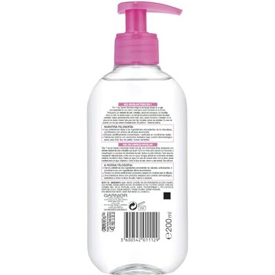 Garnier Skinactive Todo Tipo Micellaire Gel Make-up Remover Batterijen Garnier Skinactive Todo Tipo Micellaire Gel Make-up Remover Batterijen