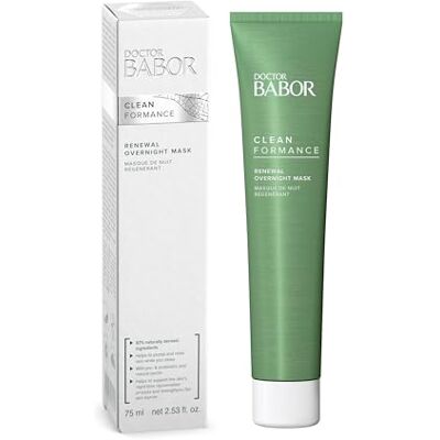 BABOR Dr Clean Formance Renewal Overnight Mask Gezichtsmasker, 75 ml BABOR Dr Clean Formance Renewal Overnight Mask Gezichtsmasker, 75 ml