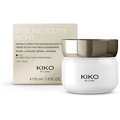 Kiko Milano Sublime Youth Night Voedende anti-rimpel nachtcrème met retinol Kiko Milano Sublime Youth Night Voedende anti-rimpel nachtcrème met retinol