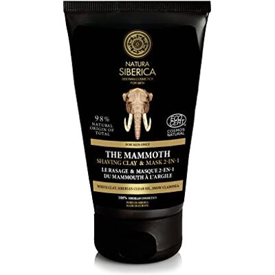 Natura Siberica MEN Mammutt 2-in-1 scheerkit en masker, 150 ml Natura Siberica MEN Mammutt 2-in-1 scheerkit en masker, 150 ml