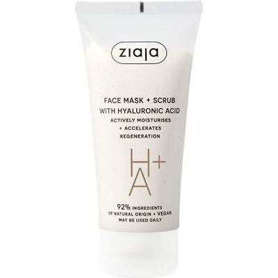 Ziaja Hyaluronzuur gezichtsmasker en scrub Ziaja Hyaluronzuur gezichtsmasker en scrub