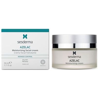 SESDERMA Azelac Hydraterende gezichtscrème – anti-vlekken en depigmenterende werking – hydrateert en egaliseert de teint – 50 ml SESDERMA Azelac Hydraterende gezichtscrème – anti-vlekken en depigmenterende werking – hydrateert en egaliseert de teint – 50 ml