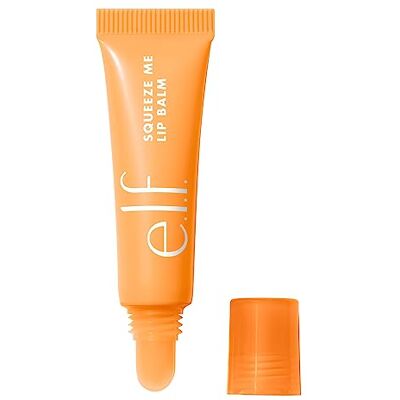 e.l.f. e.l.f Squeeze Me lippenbalsem: Vochtinbrengende balsem voor een lichte kleurtoon, verrijkt met hyaluronzuur, veganistisch, en dierproefvrij, perzikkleurige tint. e.l.f. e.l.f Squeeze Me lippenbalsem: Vochtinbrengende balsem voor een lichte kleurtoon, verrijkt met hyaluronzuur, veganistisch, en dierproefvrij, perzikkleurige tint.