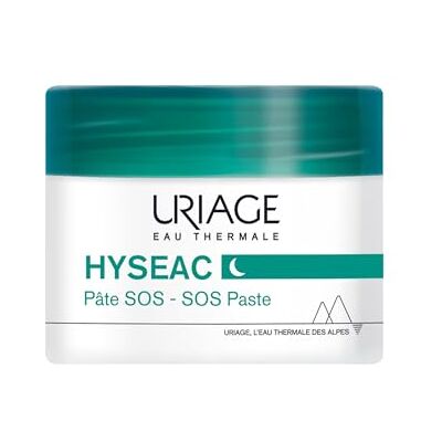 Uriage Hyseac SOS Anti-onvolkomenheidspasta 15 ml huidverzorging rijping van nachtvlekken vette, acne-gevoelige huid met groene klei, zink en theeboom corrigeert vlekken vanaf de 1e Uriage Hyseac SOS Anti-onvolkomenheidspasta 15 ml huidverzorging rijping van nachtvlekken vette, acne-gevoelige huid met groene klei, zink en theeboom corrigeert vlekken vanaf de 1e