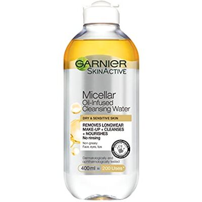 Garnier MICELLAIRE WATER Olie doordrenkt 400 ml Garnier MICELLAIRE WATER Olie doordrenkt 400 ml