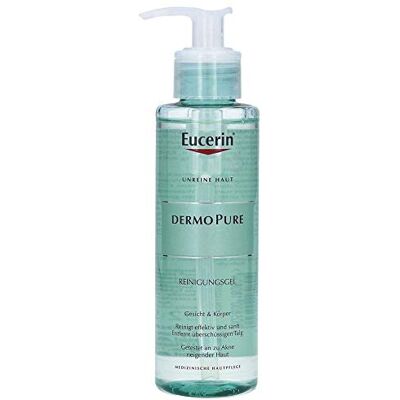 Eucerin Dermopure Reinigingsgel, 200 ml, 2 stuks (2 x 200 ml) Eucerin Dermopure Reinigingsgel, 200 ml, 2 stuks (2 x 200 ml)