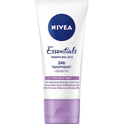 Beiersdorf NIVEA 24h Soothing Day Care Sensitive Skin hydraterende lotion, SPF 15 oh, 50 ml Beiersdorf NIVEA 24h Soothing Day Care Sensitive Skin hydraterende lotion, SPF 15 oh, 50 ml