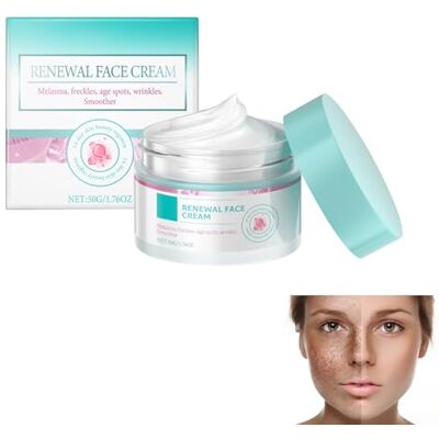 HASAIKA ® Huidverhelderende crème, anti-vlekkencrème, gezichtscrème voor vrouwen, verlicht effectief ouderdomsvlekken, zonnevlekken, sproeten en HASAIKA ® Huidverhelderende crème, anti-vlekkencrème, gezichtscrème voor vrouwen, verlicht effectief ouderdomsvlekken, zonnevlekken, sproeten en