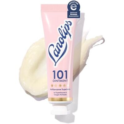 Lanolips 101 zalf Multi-Balm, Original Superbalm Bevat Pure Lanolin Oil voor Smooth, Hydrated & Healthy Lips Natuurlijke lippenbalsem voor droge lippen, nagelriemen en meer (0,52 oz) Lanolips 101 zalf Multi-Balm, Original Superbalm Bevat Pure Lanolin Oil voor Smooth, Hydrated & Healthy Lips Natuurlijke lippenbalsem voor droge lippen, nagelriemen en meer (0,52 oz)