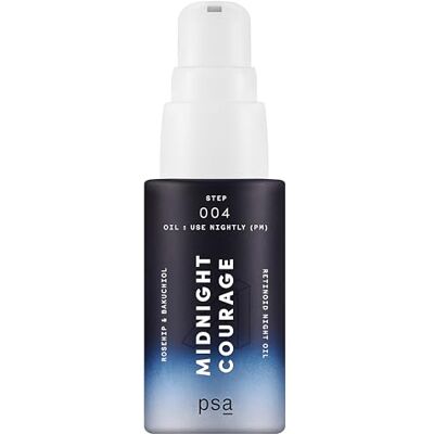 PURPOSEFUL SKINCARE PSA MIDNIGHT COURAGE Rosehip & Bakuchiol Retinoïde Night Oil voor nachtelijke skincare routine met 2% Retinoïde Complex, Organic Rosehip & Baobab Oil, Bakuchiol, 15 ml PURPOSEFUL SKINCARE PSA MIDNIGHT COURAGE Rosehip & Bakuchiol Retinoïde Night Oil voor nachtelijke skincare routine met 2% Retinoïde Complex, Organic Rosehip & Baobab Oil, Bakuchiol, 15 ml