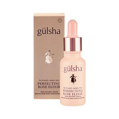 Gülsha Unique Rose Potion Gezichtsolie, 20 ml, anti-aging, zonder parabenen en alcohol, geschikt voor alle huidtypes Gülsha Unique Rose Potion Gezichtsolie, 20 ml, anti-aging, zonder parabenen en alcohol, geschikt voor alle huidtypes