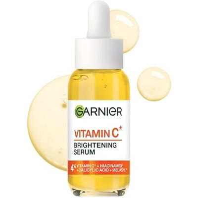 Garnier SkinActive Serum tegen bruine vlekken – gezichtsverzorging verrijkt met vitamine C, salicylzuur en niacinamide – voor alle huidtypes – 30 ml Garnier SkinActive Serum tegen bruine vlekken – gezichtsverzorging verrijkt met vitamine C, salicylzuur en niacinamide – voor alle huidtypes – 30 ml