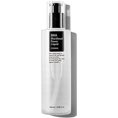 COSRX BHA 4% Anti-mee-etervloeistof, 100 ml, peeling + vochtinbrengende crème, vloeibare chemische peeling voor een schone en acnevrije huid COSRX BHA 4% Anti-mee-etervloeistof, 100 ml, peeling + vochtinbrengende crème, vloeibare chemische peeling voor een schone en acnevrije huid
