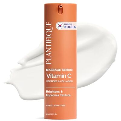 PLANTIFIQUE Serum Vitamine C gezicht, biologische olie serum anti-vlek Ontspannende gezichtsolie Koreaanse huidverzorging collageen hydraterende gezichtscrème voor dames en heren met PLANTIFIQUE Serum Vitamine C gezicht, biologische olie serum anti-vlek Ontspannende gezichtsolie Koreaanse huidverzorging collageen hydraterende gezichtscrème voor dames en heren met