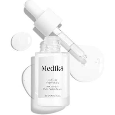 Medik8 Liquid Peptides 30% multi-peptide anti-aging serum drone-technologie maakt rimpels glad en voller ondersteunt collageenproducerende cellen 30 ml Medik8 Liquid Peptides 30% multi-peptide anti-aging serum drone-technologie maakt rimpels glad en voller ondersteunt collageenproducerende cellen 30 ml