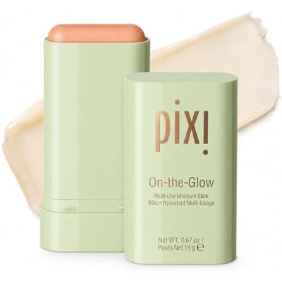 Pixi Beauty On-the-Glow Hydraterende stick, transparant, gezicht en haar, multistick met ginseng en glycolzuur, hydratatie nomadisch, 19 g Pixi Beauty On-the-Glow Hydraterende stick, transparant, gezicht en haar, multistick met ginseng en glycolzuur, hydratatie nomadisch, 19 g
