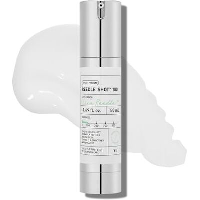 VT COSMETICS CICA Reedle Shot 100 Kruidig micronaald serum voor poriënverzorging en peeling, exosom, Centella Asiatica voor glazen huid, huidstructuur (50 ml) VT COSMETICS CICA Reedle Shot 100 Kruidig micronaald serum voor poriënverzorging en peeling, exosom, Centella Asiatica voor glazen huid, huidstructuur (50 ml)