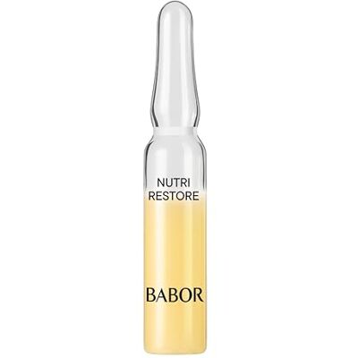 BABOR Nutri Restore Veganistische gezichtsverzorgingsampullen met unieke combinatie van 19 micronutriënten, aloë vera en arganolie ter versterking van de huidbarrière (7 x 2 ml) BABOR Nutri Restore Veganistische gezichtsverzorgingsampullen met unieke combinatie van 19 micronutriënten, aloë vera en arganolie ter versterking van de huidbarrière (7 x 2 ml)