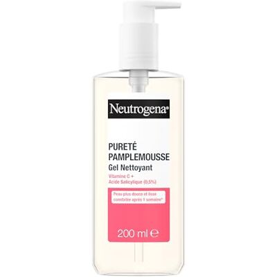 Neutrogena Zuiverheid Reinigingsgel grapefruit (tube van 150 ml) – Gezichtsreiniger met vitamine C en salicylzuur (0,5%) – zachtere en gladdere huid na 1 week* Neutrogena Zuiverheid Reinigingsgel grapefruit (tube van 150 ml) – Gezichtsreiniger met vitamine C en salicylzuur (0,5%) – zachtere en gladdere huid na 1 week*