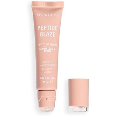 Revolution Beauty London Revolution Peptide Glaze Tinted Lip Serum, Toasted Marshmallow Revolution Beauty London Revolution Peptide Glaze Tinted Lip Serum, Toasted Marshmallow