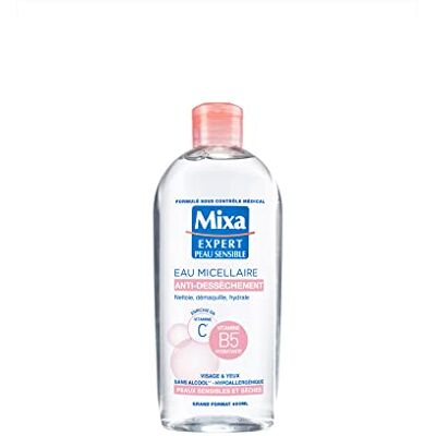 Mixa Micellair water tegen uitdrogen, 400 ml Mixa Micellair water tegen uitdrogen, 400 ml