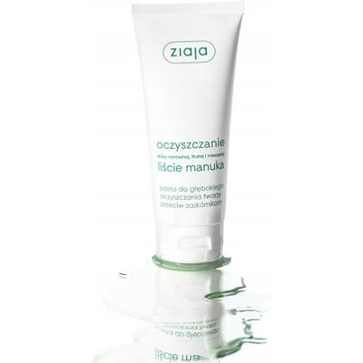 Ziaja Gezichtsreiniger, dieptereiniger, in de vorm van een pasta met handmatig blad extract, 75 ml Ziaja Gezichtsreiniger, dieptereiniger, in de vorm van een pasta met handmatig blad extract, 75 ml