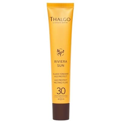 Thalgo Anti-aging zonnecrème, hoge uv-bescherming voor gezicht en lichaam, hyaluronzuur met hoog molecuulgewicht en aloë vera, anti-aging effect, koraalvriendelijk Thalgo Anti-aging zonnecrème, hoge uv-bescherming voor gezicht en lichaam, hyaluronzuur met hoog molecuulgewicht en aloë vera, anti-aging effect, koraalvriendelijk