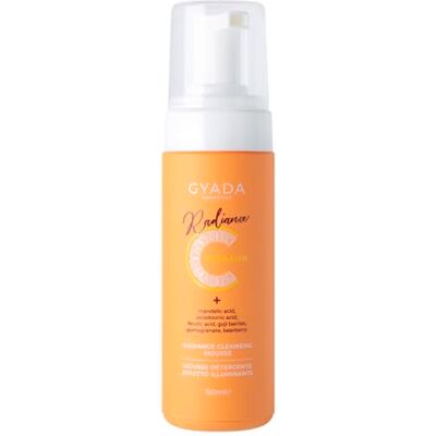 GYADA COSMETICS , Radiance Cleansing Schuim, Verhelderend reinigingsschuim, verwijdert make-up, stimuleert celvervanging, contrasteert tekenen van leeftijd en expressie, op basis van vitamine C, 150 ml GYADA COSMETICS , Radiance Cleansing Schuim, Verhelderend reinigingsschuim, verwijdert make-up, stimuleert celvervanging, contrasteert tekenen van leeftijd en expressie, op basis van vitamine C, 150 ml