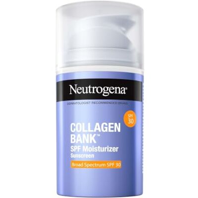 Neutrogena Hydraterende gezichtscrème Collagen Bank (50 ml) – micro-peptiden + collageen + bakuchiol voor een strakkere en vollere huid – klinisch getest en geproduceerd in Frankrijk Neutrogena Hydraterende gezichtscrème Collagen Bank (50 ml) – micro-peptiden + collageen + bakuchiol voor een strakkere en vollere huid – klinisch getest en geproduceerd in Frankrijk