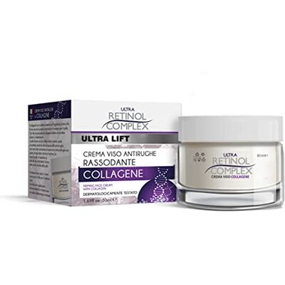 ANICEMOON Ultra Lift Verstevigende anti-rimpel gezichtscrème met collageen 50 ml Ultra Retinol Complex ANICEMOON Ultra Lift Verstevigende anti-rimpel gezichtscrème met collageen 50 ml Ultra Retinol Complex