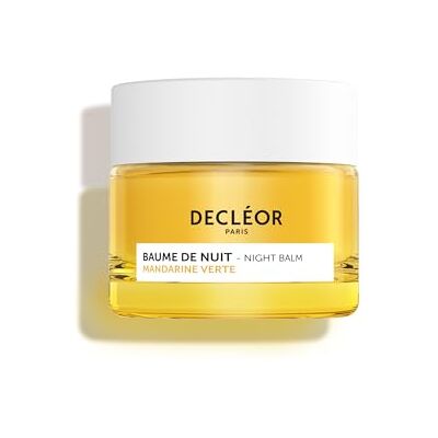 Decleor Decléor Green Mandarin Night Balm 15 ml Overnight Face Balm for Radiance and Skin Vitality, Brightening Night Moisturiser met antioxidant essentiële oliën Decleor Decléor Green Mandarin Night Balm 15 ml Overnight Face Balm for Radiance and Skin Vitality, Brightening Night Moisturiser met antioxidant essentiële oliën