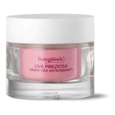 Bottega Verde Preziosa-druiven hydraterende antioxidant gezichtscrème met hypergefermenteerd extract van rode druiven van Tenuta Massaini normale huid Bottega Verde Preziosa-druiven hydraterende antioxidant gezichtscrème met hypergefermenteerd extract van rode druiven van Tenuta Massaini normale huid